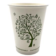 COMPOSTABLE 12 OZ HOT CUP (50)