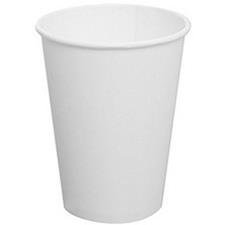 Paper Hot Cups 12 Oz. White