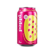 Poppi Strawberry Lemon Soda 12