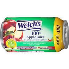 Welch`s Apple Juice can 24/11.