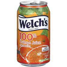 Welch`s Orange Juice Can 24/11