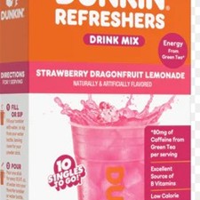 Dunkin Refreshers Straw/Dragon