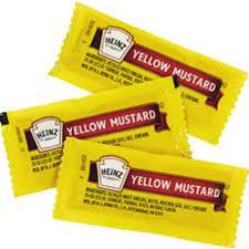 Heinz Mustard Packet 500ct.