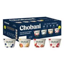 Chobani Greek Yogurt Asst  16