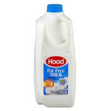 Hood Skim Milk 1/2 Gallon