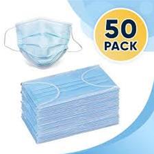 3-Ply Face Mask 50 ct