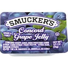 Smuckers Grape Jelly 200 ct