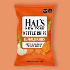 Hal`s Kettle Chips Buffalo Ran