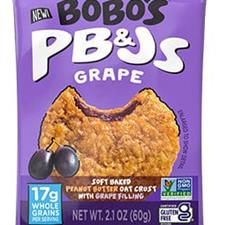 Bobo`s PB&J Grape Oat Snack 12