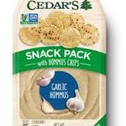 Cedar`s Garlic Hummus Snack Pk