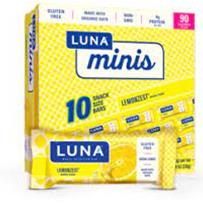 Luna Bar Mini Lemon Zest 10/.8