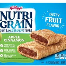 Nutrigrain Bars Apple Cinnamon