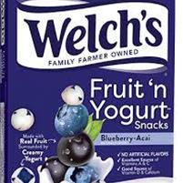 Welch`s Fruit n Yogurt Snack B