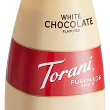 Torani Puremade White Choc Sau
