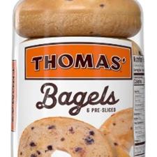 Thomas` Blueberry Bagels 6 ct.