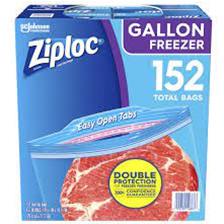 Ziploc Gallon Freezer Bag 152