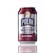 Polar Seltzer Black Cherry 24