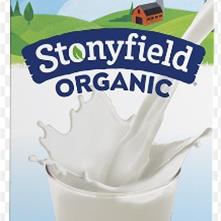 Stonyfield Organic 2% Milk 1/2