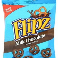 Flipz Milk Chocolate Covered P