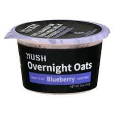 Mush Overnight Oats Blueberry