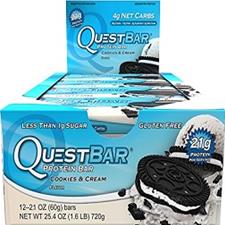 Quest Bar Cookies n` Cream 12